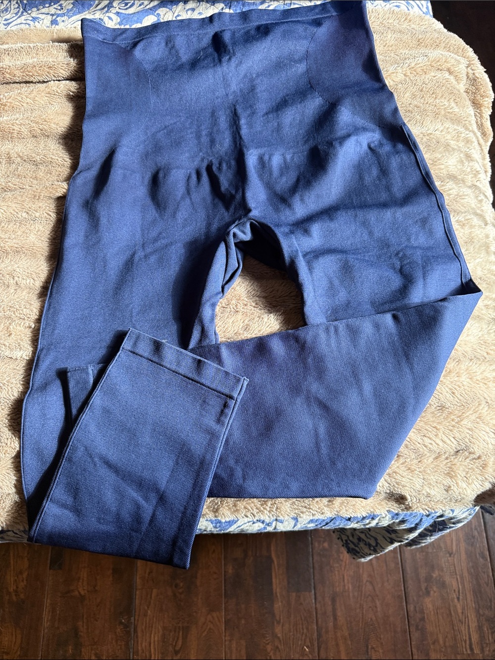 New Shapermint Navy Blue High-Waist Shaping Leggings